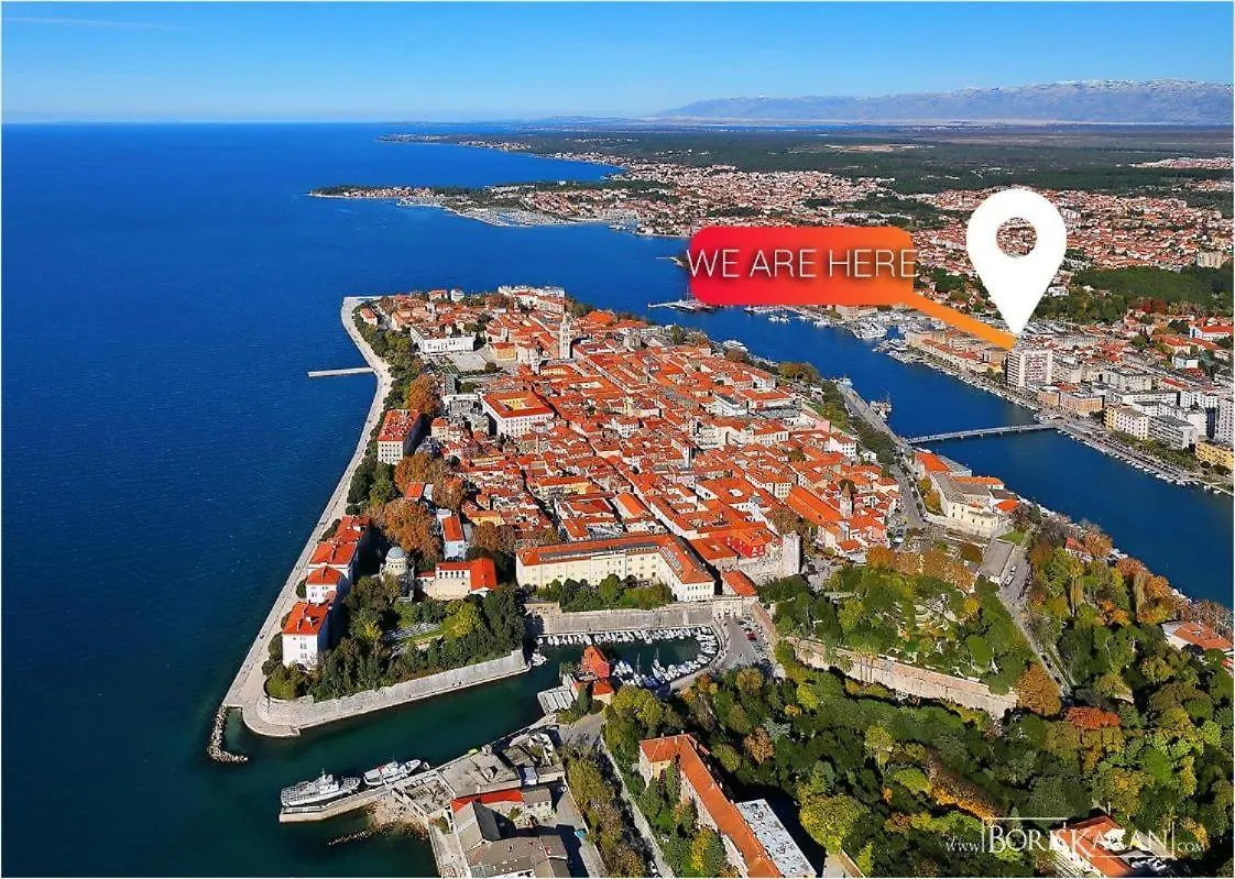 Bella Rosa Lägenhet Zadar